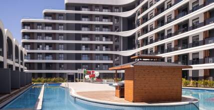 Apartments with unique design in a complex