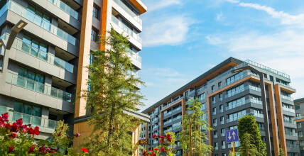 Ready Apartments with Forest View in Istanbul Center