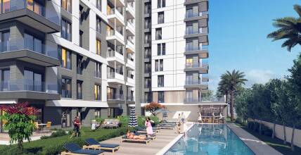 Apartments in a complex with high-quality finishing