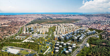 Apartments in a giant project in Antalya
