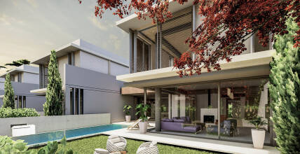 Elite villas in a complex near the forest