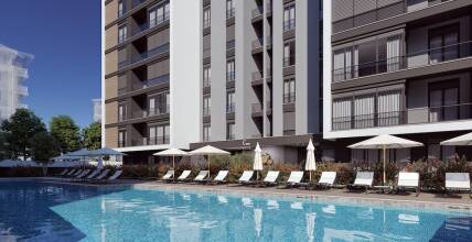 Apartments in a prestigious complex in Antalya