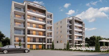 Apartments in a complex with infrastructure in Antalya