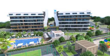 Ready apartments in the prestigious area of Alanya, Oba