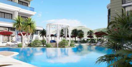 Apartments in Alanya, 200m to the Beach