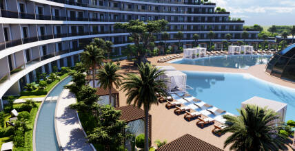 Apartments in a complex in Antalya
