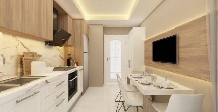 Spacious apartments near the pine forest