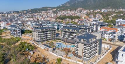 Exclusive Complex Apartments for Citizenship in the Center of Alanya
