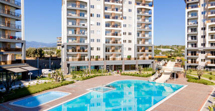 1+1 Apartment in an Exclusive Complex with Beach Transfer