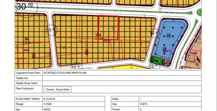 Plot for building a residential complex
