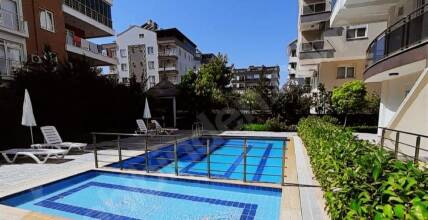 Apartment with furniture in a popular district of Antalya