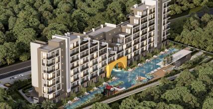 Apartments at the starting price in a residential complex in Antalya