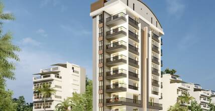 The apartments are close to Konyaaltı Beach in an area open for residence permits