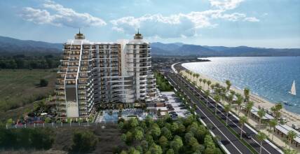 New investment project on the first line with sea view in Lefke