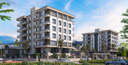 Two-bedroom apartments for permanent residence in Antalya