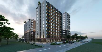 Apartments in the complex on the European side, close to Sultanahmet Square