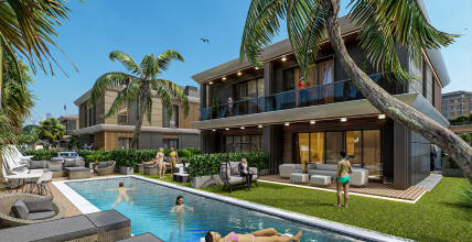 Villas in the new Altıntaş district of Antalya
