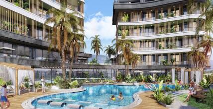 Apartments in the central district of Alanya