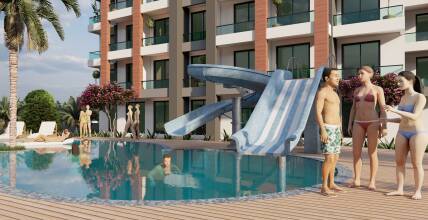 Studio apartments and apartments 1+1 near sea  in Mersin