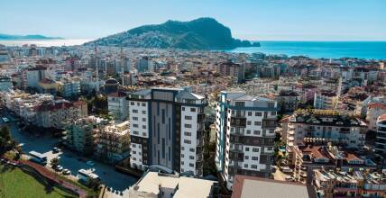 Duplex Apartments in the Center of Alanya – Suitable for Residence Permit and Citizenship