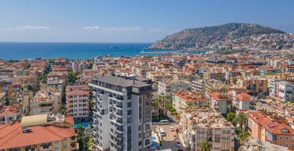 Cozy Apartment with Sea View in the Center of Alanya