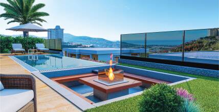 Luxury Villas in Kargicak with Private Garden and Pool — Sea and Mountain Views