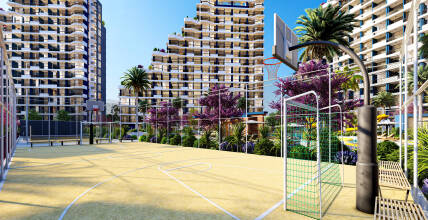 Apartments in a large residential complex with full infrastructure in Mersin